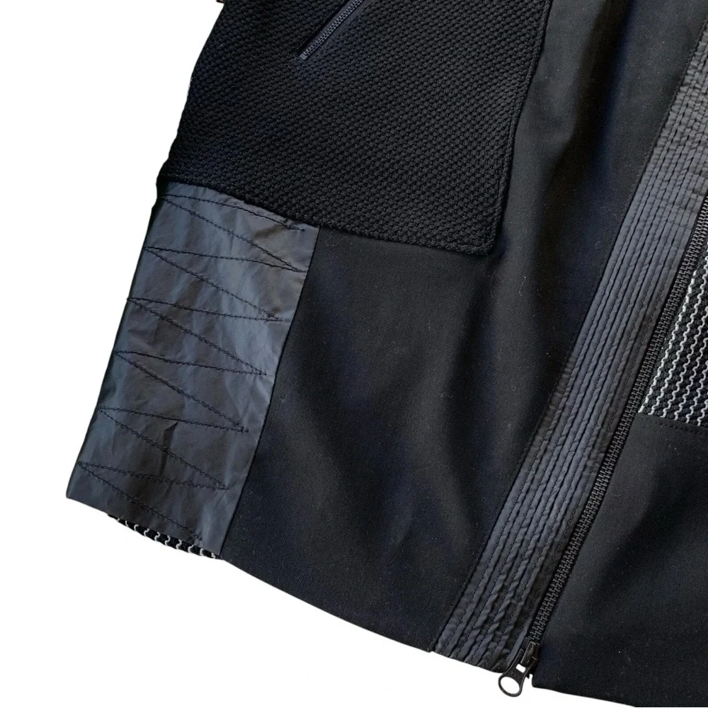 Elizabeth & James Hastings Patchwork Colorblock Pencil Skirt Black Size 10